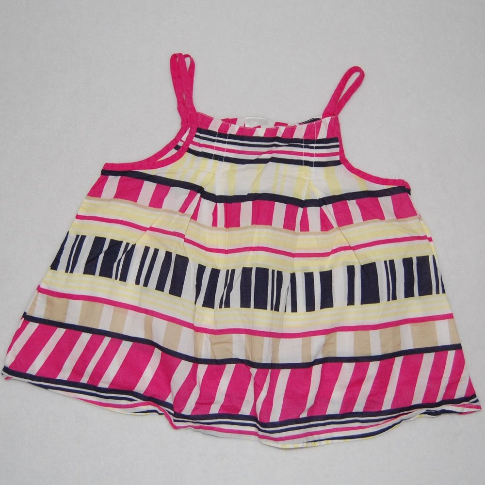 Gymboree Girls, Size 6 Summer Top with Zip Closure, 100% Cotton